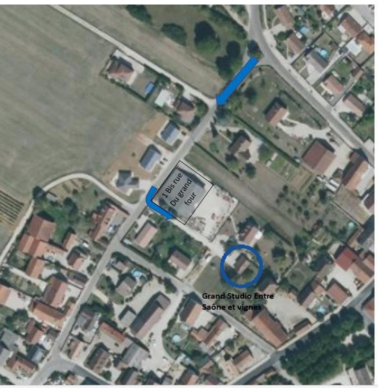Grand Studio Entre Saone Et Vignes Treclun Eksteriør billede
